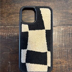 Stylish Black and Cream Phone Case